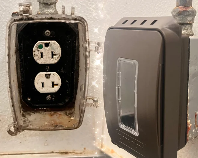 electrical outlet update